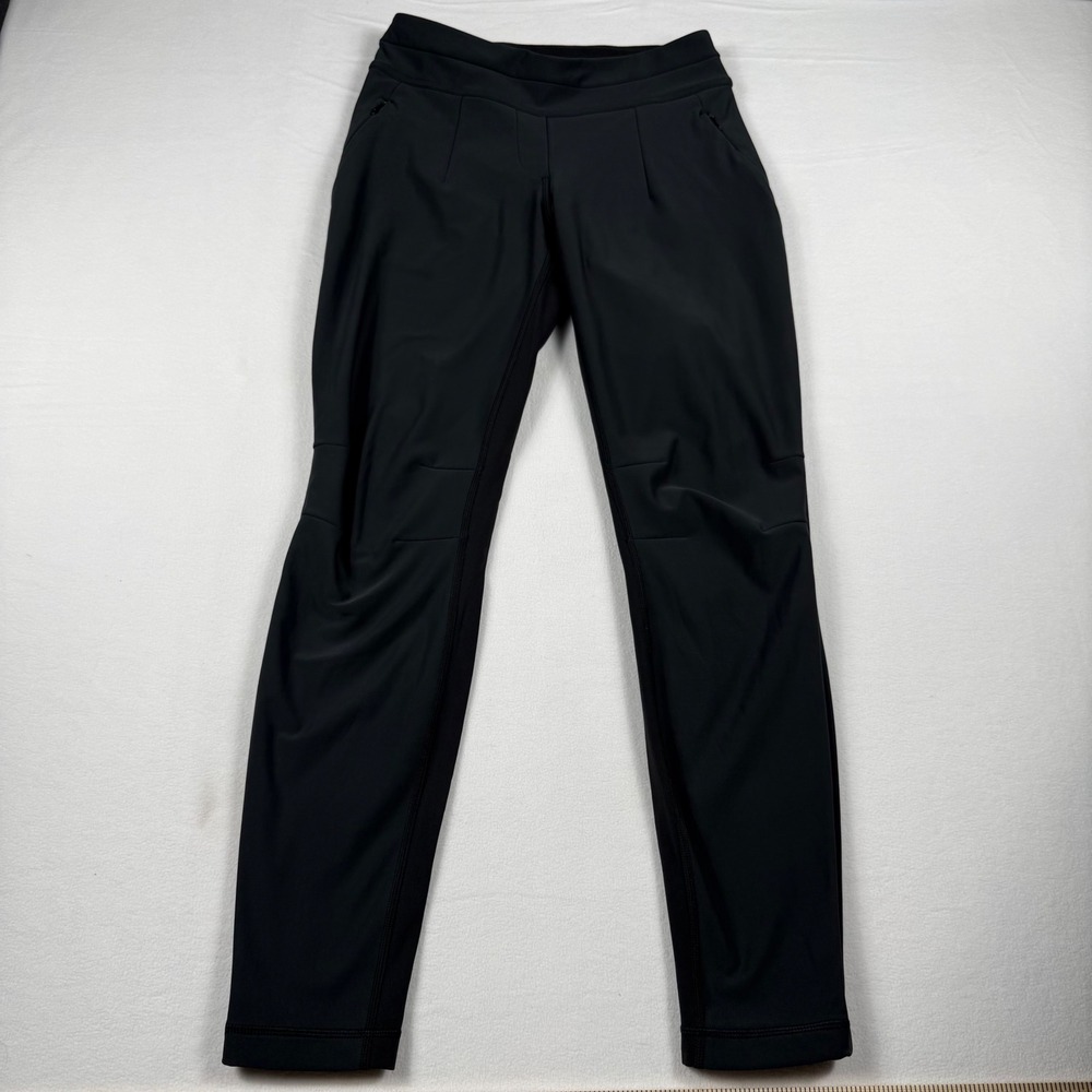 Lululemon Street To Studio Pant 4 Black Tapered Ankle Zip Gorpcore Minimalist
